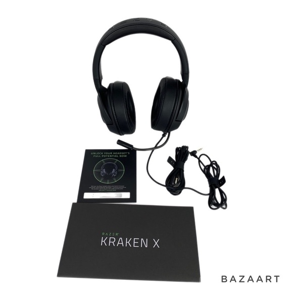 Razer Kraken X Multi-Platform Wired Gaming Headset 7.1 Surround Sound Black New - Picture 6 of 9